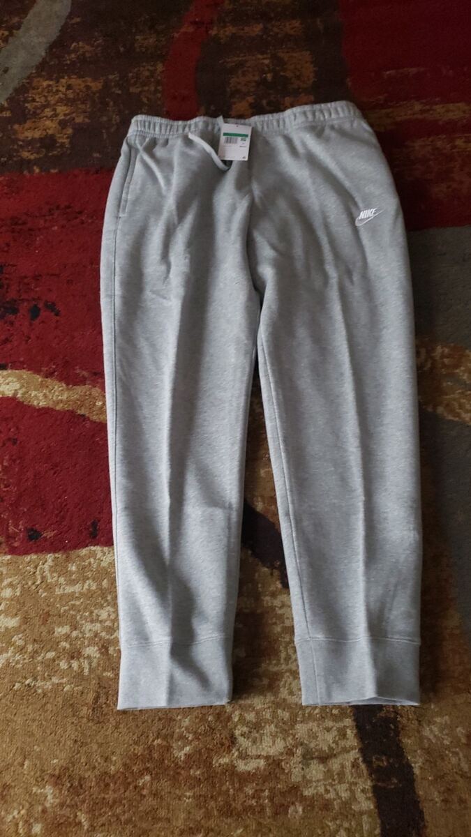 Mens nike sweatpants taped leg